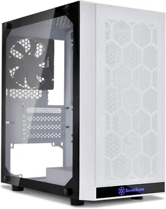 Silverstone SST-PS15W-G (White + Tempered Glass Window) Micro-ATX, Mini-DTX - Picture 1 of 11