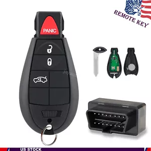 For 2008 2009 2010 Dodge Charger Challenger 433MHz Remote Key Fob OBD Programmer - Bild 1 von 9