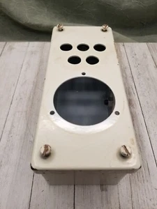 Hoffman U826398 E1 Type 12 13 Handheld Control Enclosure 8" x 3 3/4" X 2 3/4" - Picture 1 of 8