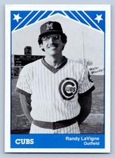 Randy LaVigne 1983 TCMA Midland Cubs