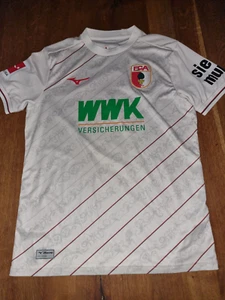 FC Augsburg Pedersen 3 matchworn Trikot Spielertrikot Gr. M S0007 - Bild 1 von 9