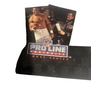 Caja de fútbol americano Pro Line Signature Series 1991 tarjetas abiertas ver fotos - Imagen 1 de 5