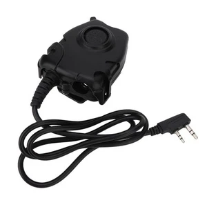 Walkie Talkie słuchawki głowica K PTT adapter kabel głowicy do Ba NTS - Zdjęcie 1 z 9