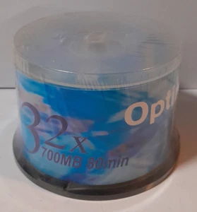 Optimum CD-R Recordable 50 pack 32x 700MB 80min - Picture 1 of 3