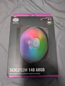 Sickleflow 140 ARGB Computer Case Fan Cooler Master - Photo 1/1