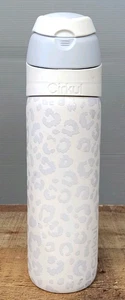 Cirkul 26oz Flip Water Bottle Stainless Steel Double Wall Insulated Luxe Leopard - Picture 1 of 12