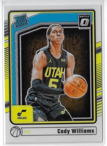 2024-25 Panini Donruss Optic Cody Williams #298 Rated Rookie RC Base - Picture 1 of 1