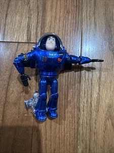 Juguetes Thinkway Toy Story Stealth Buzz Lightyear cromados azules años 90 raros. LEER. - Imagen 1 de 2