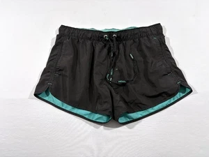 DIESEL Reversible Beachwear Mens Black Blue Swim Trunks Revy Shorts Swimsuit M - Picture 1 of 9