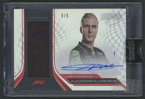2024 Topps Dynasty F1 Alessandro Alunni Bravi Patch Auto #’d 5/5 - Bild 1 von 2