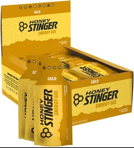 Honey Stinger Energy Gel - Gold, Box mit 24, NEU versiegelte Verpackung Endurance 11/2025 - Bild 1 von 4