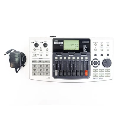 Zoom MRS-8 Portable 8-Track Digital Recorder with Power Supply - Image 1 of 4