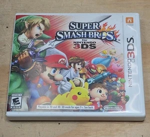 Super Smash Bros 3DS gioco Nintendo 3DS 2014 bello spedizione gratuita - Foto 1 di 14