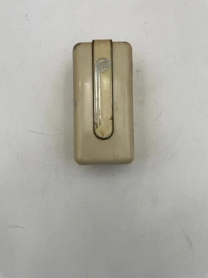 Termostato de habitación analógico Lennox vintage beige montado en la pared 30 V máx. con cubierta Foto 1 de 4