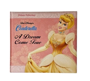 Cinderella A Dream Come True Deluxe Collection Hardcover Book Funtastic 2008 - Picture 1 of 10