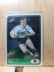 BRENT TATE🏆2005 Tradition Select BRONCOS #P8 FOIL Rugby League NRL Card🏆