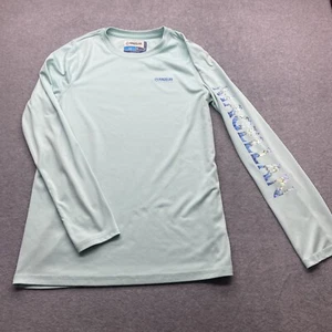 Magellan Shirt Youth Extra Large 18-20 Long Sleeve Fish Gear Logo Spell Out - Picture 1 of 10
