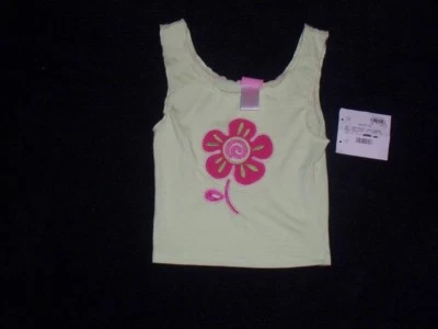 Top Nannette nuevo con etiquetas sin mangas con apliques y bordados 2T Foto 1 de 4