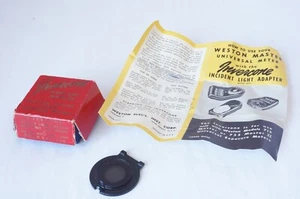 Invercone incident light adapter for Weson Master exposure meter unused in box - Picture 1 of 3