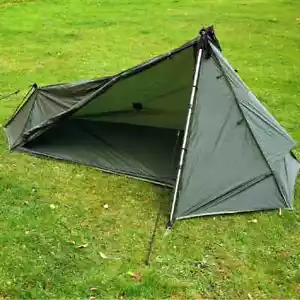 First tent tent superlight tarp tent - one-man tent | 250 cmx150 cm | PU300... - Picture 1 of 12