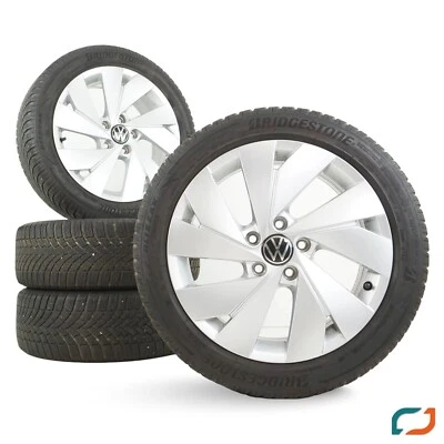 Original VW Golf 8 Winterräder Belmont Winterreifen 5H0601025B 205/50 R17 93H - Bild 1 von 4