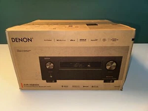 Brand New Denon AVR-X6800H 11.4 Channel 8K A/V Receiver with 3D Audio and Dirac - Picture 1 of 1