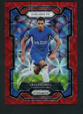 2023-24 Levi Colwill 10/30 Panini Prizm Premier League Red Choice - Image 1 of 2
