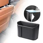 Generic Seat Back Storage Box Car Trash Can for Glasses Water Bottles