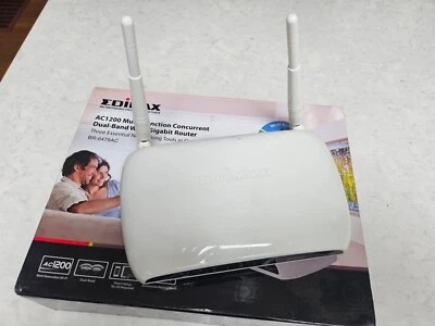Edimax Dual-Band AC1200 Router Extender AP 3-in-1 Smart Device BR-6478AC - Image 1 of 3