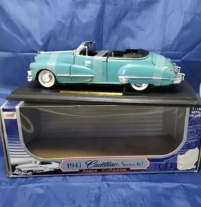 Anson 1947 Cadillac Series 62 Convertible 1:18 Scale Diecast Car Wow Color!! - Picture 1 of 13