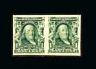 Us Stamp Mint Og & Nh, Xf/Super B S#314 Pair With Large Margins