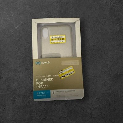 Funda Speck Products Presidio Transparente + Brillo iPhone XS/X iPhone XR Foto 1 de 2