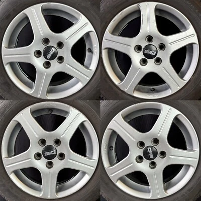 4 Alufelgen mit Sommerreifen 165/70R14, SEAT Ibiza SKODA Fabia VW Fox Polo 9N - Bild 1 von 4