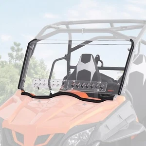 KEMIMOTO Front Vented Sliding Windshield Compatible with 2014-2022 CFMOTO ZForce - Picture 1 of 7