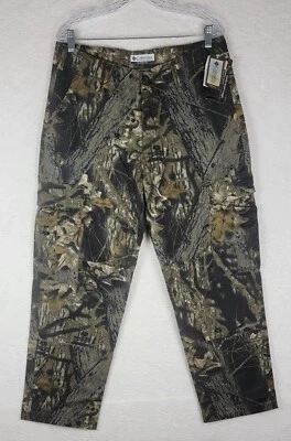 Columbia Mossy Oak Break Up Camouflage Hunting Pants Men's Size 32 New  - Image 1 of 4