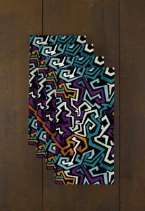 Graffiti Purple 18" x 18" Napkins 1 Dozen - Picture 1 of 1