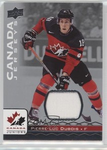 2017 Upper Deck Team Canada Juniors Jerseys Pierre-Luc Dubois #8 Rookie RC