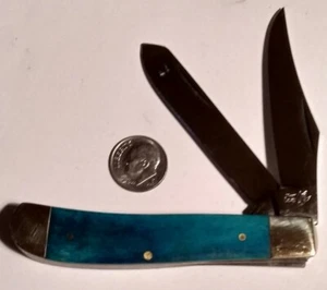 Bullet Trapper  3 1/2"  Stainless Steel  w/ Nickle Silver  Smooth Bone  * SALE * - Picture 1 of 10