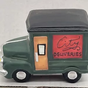 Vintage 1987 Dept 56 Heritage Village City Deliveries Truck - Bild 1 von 9
