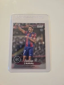 Lamine Yamal 2023-24 Topps UEFA Stadium Club Chrome UEFA UCL RC Barcelona Rookie - Bild 1 von 4