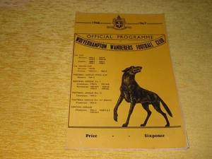 Wolverhampton Wanderers v Blackburn Rovers 17/9/66. - Picture 1 of 4