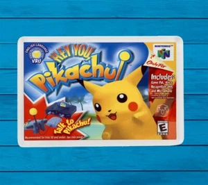 Hey You Pikachu Nintendo 64 Fridge Magnet Kühlschrankmagnet Kühlschrank - Bild 1 von 1