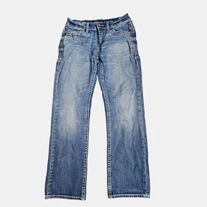 Jeans BKE Hebilla Para Hombres Aiden 28x30 Bootcut Cremallera Mosca Lavado Medio Country Western - Imagen 1 de 11