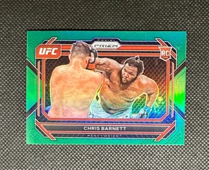 2023 Panini Prizm UFC Chris Barnett Green Rookie Prizm  #10 - Picture 1 of 2