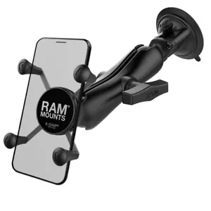 RAM X-Grip Handyhalterung mit RAM Twist-Lock Saugnapf - Bild 1 von 2