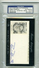 ROBIN ROBERTS Historic Autographs HOF & ALL STAR Edition PSA/DNA 2010 MINT 48/52