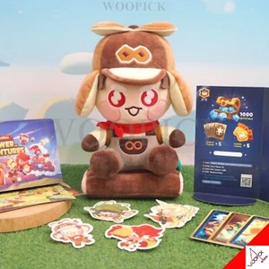 Confezione Lancio Cookie Run Torre delle Avventure Cartoline Ciambella Twisted Plushie - Foto 1 di 9