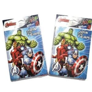 Postales de invitación de cumpleaños y agradecimiento para niños de los Vengadores de Marvel - LOTE DE 2 - Imagen 1 de 6