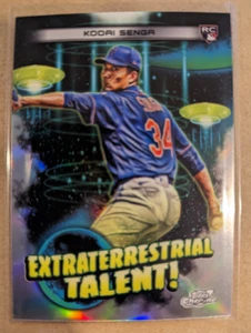2023 Topps Cosmic Chrom extraterrestrisches Talent #ET15 Kodai Senga - Neuwertig - Bild 1 von 1