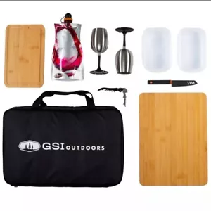 GSI Outdoors Table for Two Picnic Set With Zippered Carry Bag - Brand New In Box - Picture 1 of 5